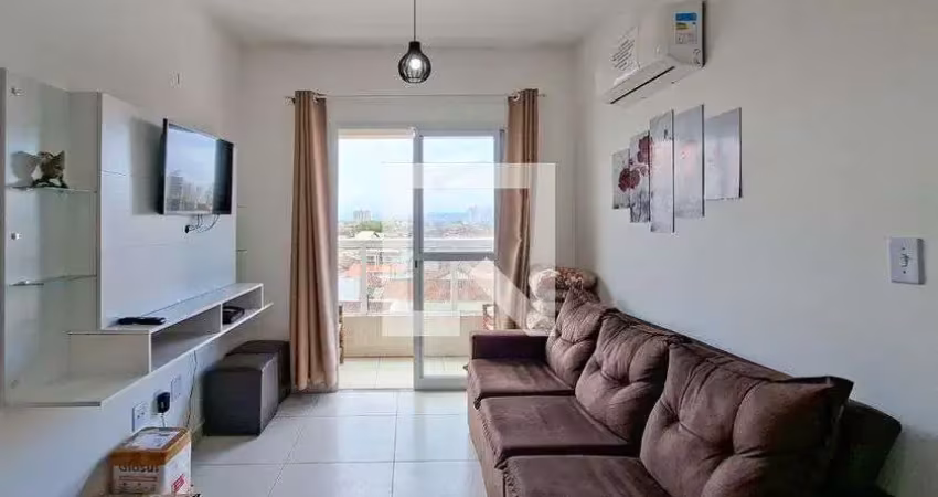Apartamento para aluguel - vila tupi, 2 quartos,  52 m² - praia grande