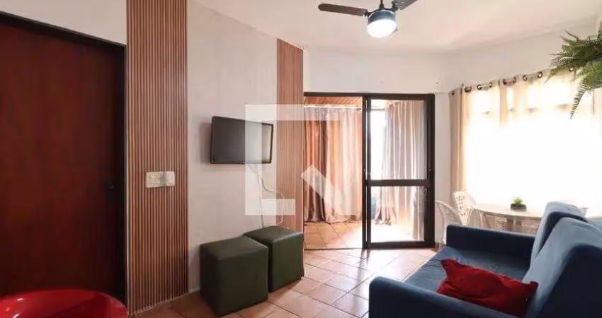 Apartamento para aluguel - centro, 1 quarto,  48 m² - ribeirão preto