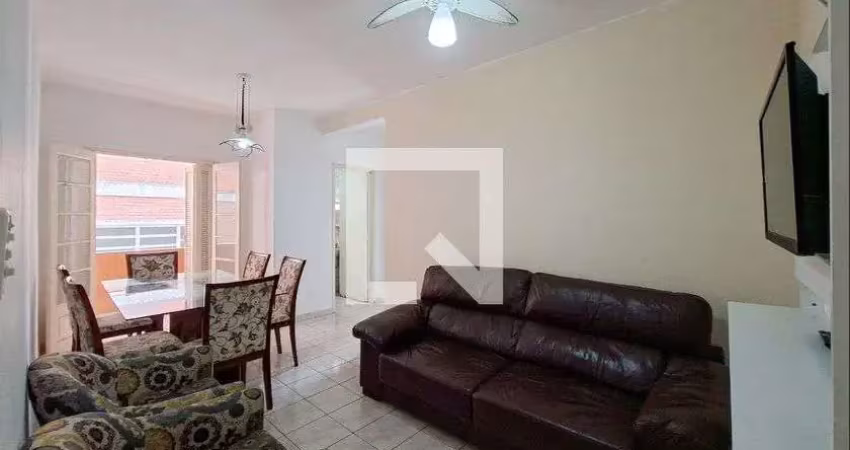 Apartamento para aluguel - vila tupi, 2 quartos,  65 m² - praia grande