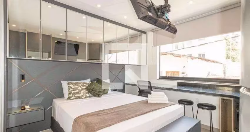 Kitnet / stúdio para aluguel - moema, 1 quarto,  27 m² - são paulo