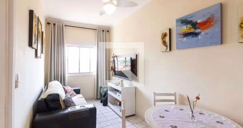 Apartamento para aluguel - aviação, 1 quarto,  35 m² - praia grande