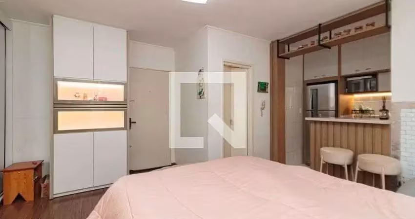 Kitnet / stúdio para aluguel - cristo redentor, 1 quarto,  30 m² - porto alegre