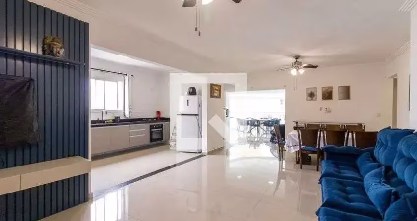 Apartamento para aluguel - vila tupi, 3 quartos,  180 m² - praia grande