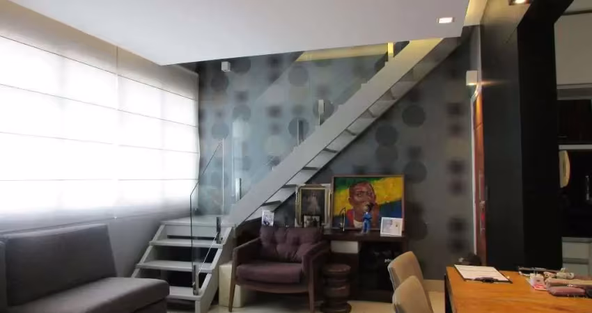 Cobertura para aluguel - santo antônio, 2 quartos,  113 m² - belo horizonte