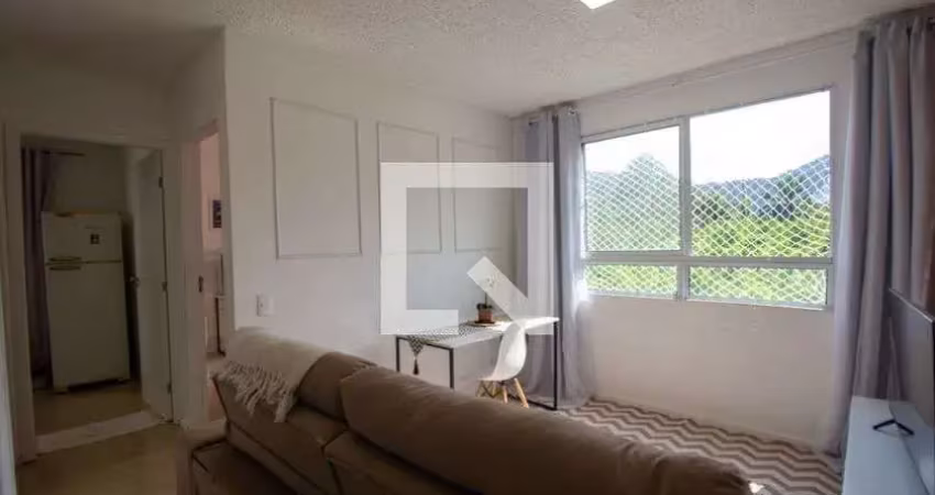 Apartamento para aluguel - vargem pequena, 2 quartos,  43 m² - rio de janeiro