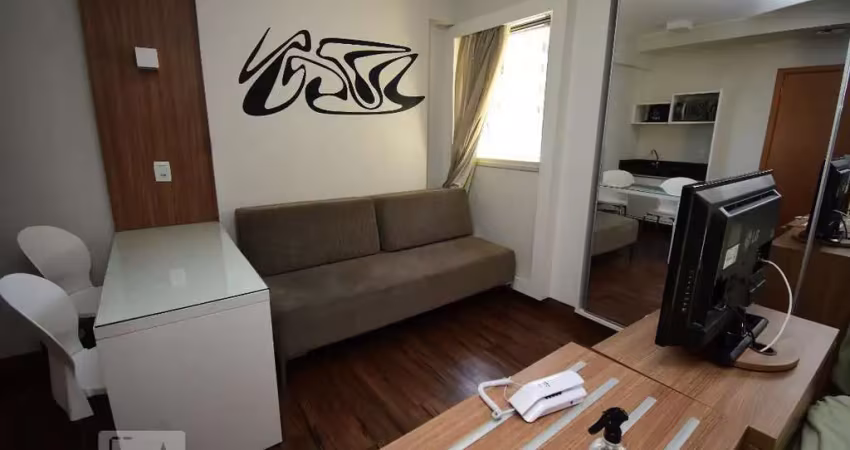 Kitnet / stúdio para aluguel - águas claras, 1 quarto,  25 m² - brasília