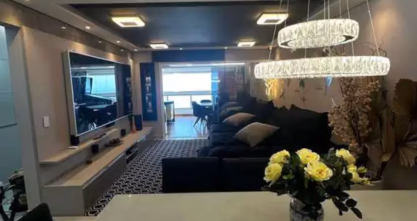Apartamento na aviação, praia grande, 3 quartos, 3 suítes, closet, 197m²