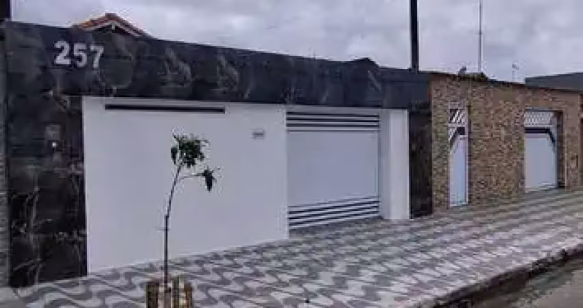 Casa em praia grande, no samambaia, com 4 dormitórios, 124m2 de área útil salas,