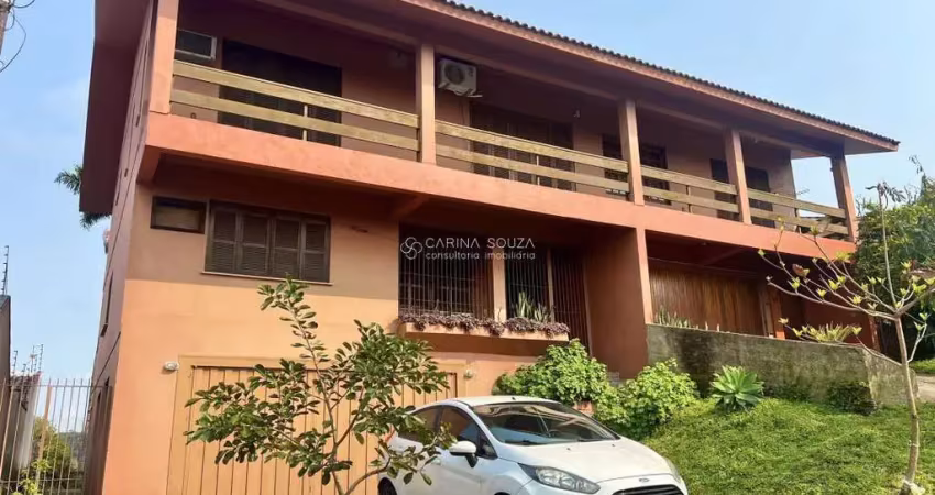 Casa comercial em novo hamburgo: no bairro ideal - 218.26m²privativos, 4 salas, 4 vagas de garagem, 3 banheiros, cozinha. próximo a br116