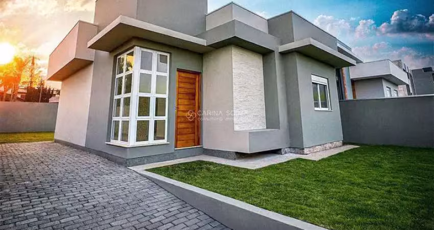 Casa à venda em são jaco, sapiranga - novos - pronto para morar