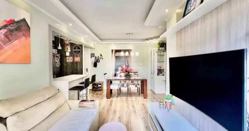 Apartamento no residencial weekend no bairro jardim mauá em novo hamburgo. semimobiliado, 2 dormitórios sendo 1 suíte, 1 vaga, infraestrutura completa, pet friendly.