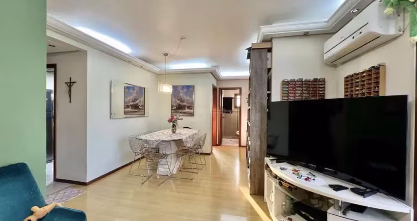 Apartamento na bartolomeu de gusmão em canudos, 2 dormitórios sendo 1 suíte, semimobiliado, 2 vagas, no edificio vila romana. novo hamburgo