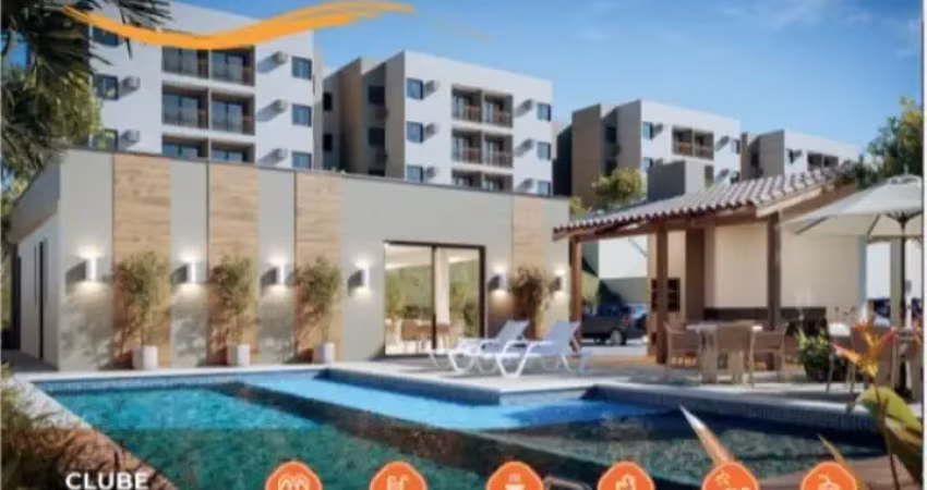 Lançamento 2 quartos, varanda, próximo ao shopping costa dourada