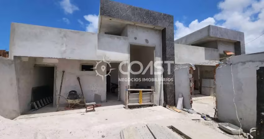 Vendo excelente casa nova com 3/4 sendo 1 suíte na aruana.