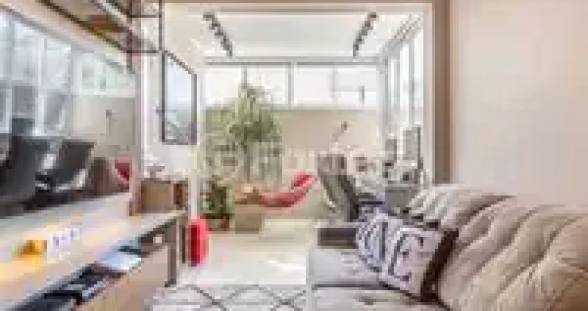 Vende-se: impecável apartamento mobiliado de 3 quartos e  box no petrópolis.