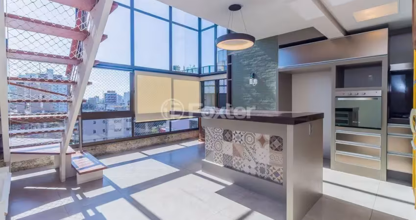 Cobertura 2 dorms à venda rua artur rocha, bela vista - porto alegre