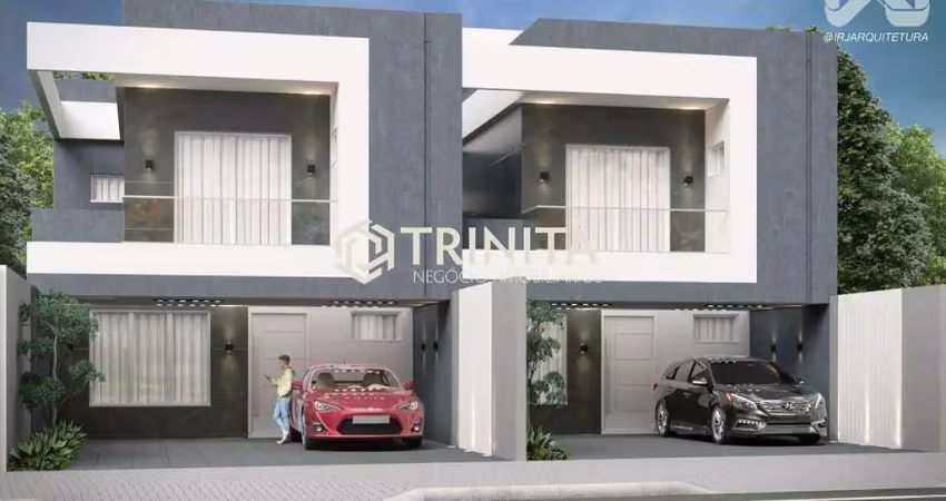 Sobrado com 3 suítes e 4 vagas de garagem | paraíso tropical