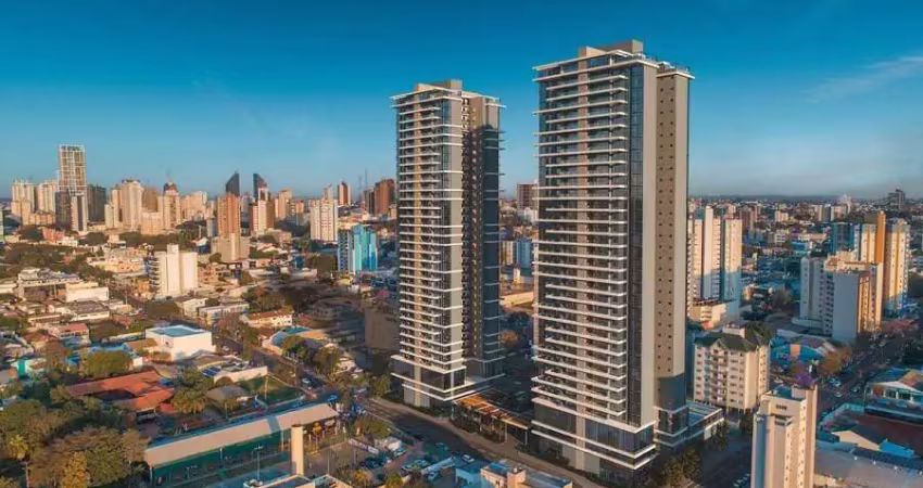 Apartamento com 1 suíte e 2 quartos | edifício sunset home torre 1