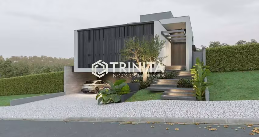 Casa térrea com 4 suítes e 3 vagas | residencial treviso