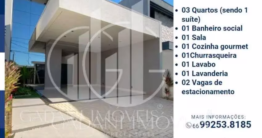 Casa com 3 quartos à venda na Rua das Seringueiras 455, 0000, Jardim Botânico, Sinop