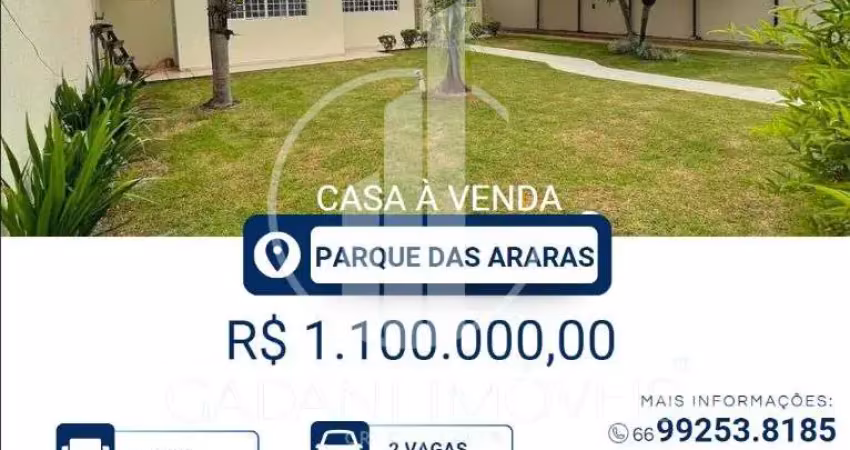 Casa com 3 quartos à venda na Rua das Guazumas, 148, Parque das Araras, Sinop