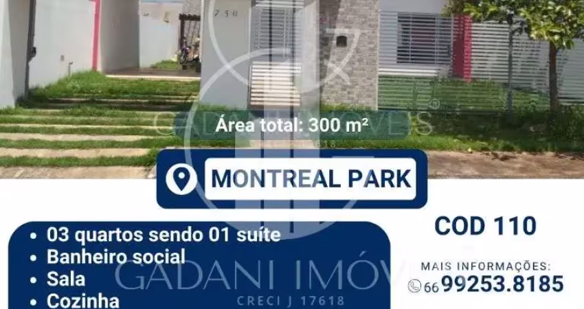 Casa com 3 quartos à venda na Rua 1, 750, Residencial Montreal Park, Sinop