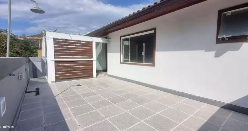 Cobertura para venda em teresópolis, pimenteiras, 3 dormitórios, 2 suítes, 3 banheiros