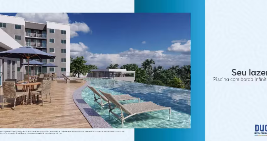 Apartamento a venda 2/4 com 44 m² no duo reserva tangará em cajazeiras