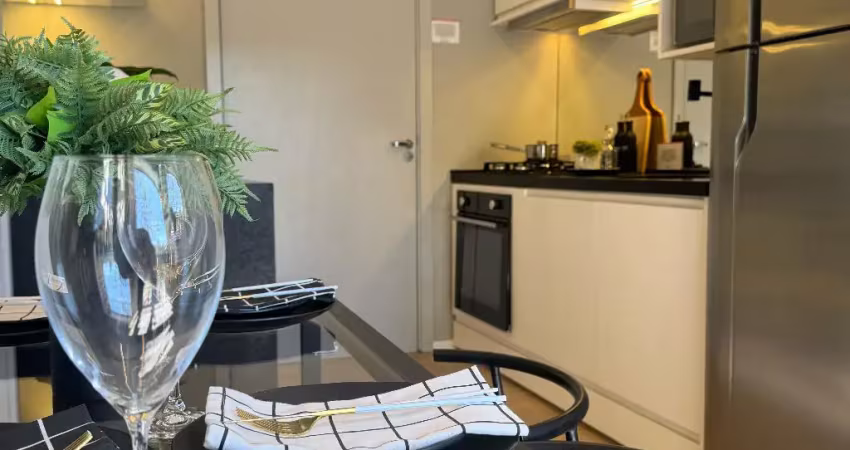 Apartamento, 1 dormitórios c/sacada. +20 áreas de lazer