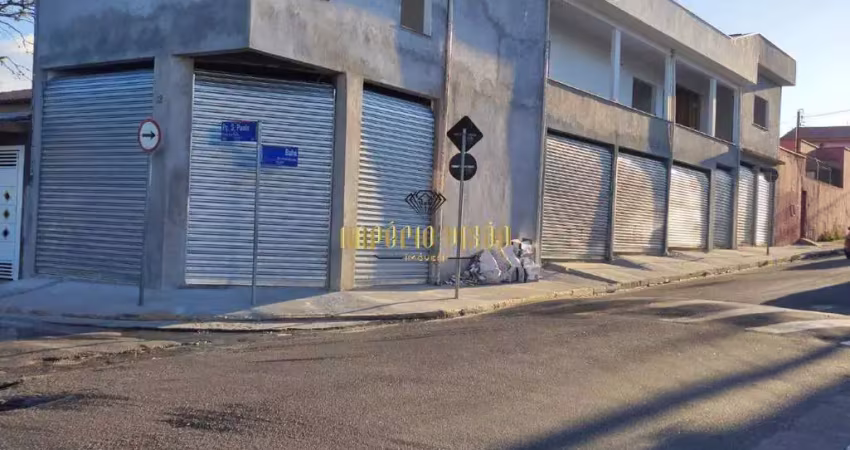 Salão de 24,49m² com 1 banheiro para locação no bairro cidade edson - suzano - sp