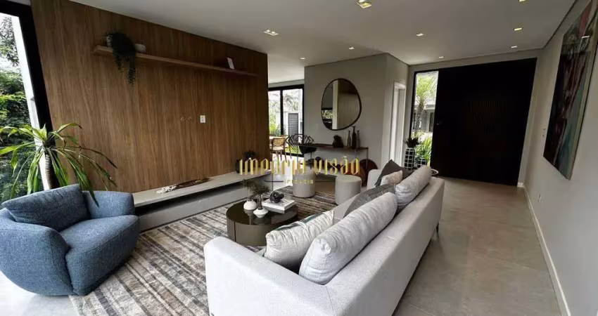 Casa com 3 dormitórios com sacada para venda no residencial mosaico da serra sem elevador no bairro jardim moderno - mogi das cruzes/sp