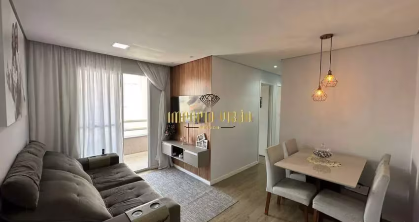 Apartamento a venda com 2 dormitórios, varanda, no condomínio residencial veneza em mogi das cruzes-sp