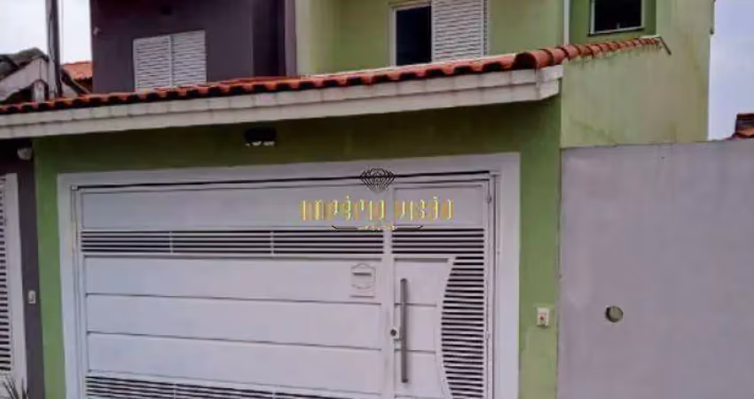 Sobrado de 3 dormitórios sendo uma suíte com sacada no bairro cruzeiro do sul suzano-sp
