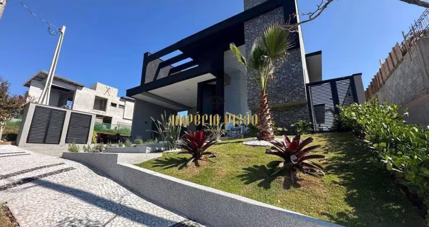 Casa térrea de alto padrão com 4 suítes à venda no condomínio granja anita - mogi das cruzes-sp.