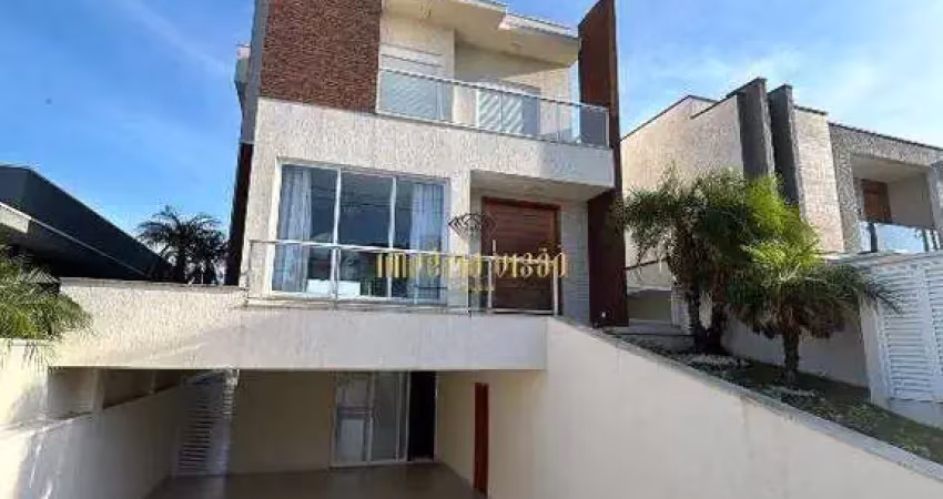 Sobrado à venda com 3 dormitórios, sendo 3 suítes semi mobiliada com piscina no condomínio aruã brisas em mogi das cruzes-sp