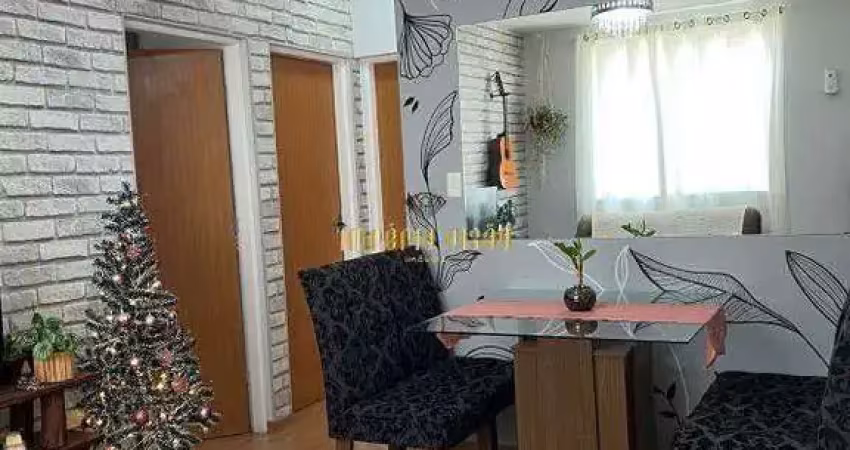 Apartamento à venda com 2 dormitórios planejados e 1 vaga de garagem no condomínio suécia - suzano-sp