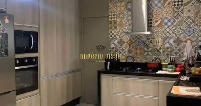 Sobrado à venda com 3 suítes, sendo 1 master e 5 vagas de garagem no bairro jardim quaresmeira ii em suzano - sp