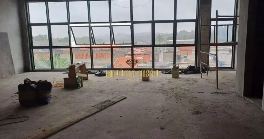 Sala com 85m² para aluguel no bairro miguel badra - suzano-sp