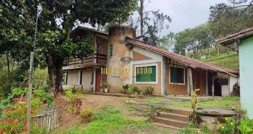 Chácara à venda com 7 dormitórios, cozinha e sala ampla no bairro estância são luís - suzano - sp