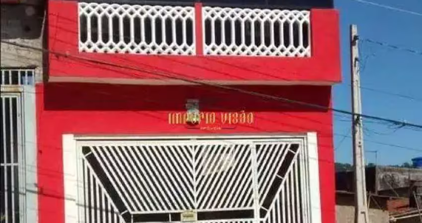 Sobrado à venda com 3 dormitórios e 2 banheiros no jd. ikeda - suzano - sp