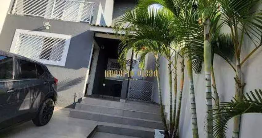 Lindo sobrado à venda com 3 dormitórios, sendo 1 suíte e fogão no bairro mogi moderno em mogi das cruzes - sp.