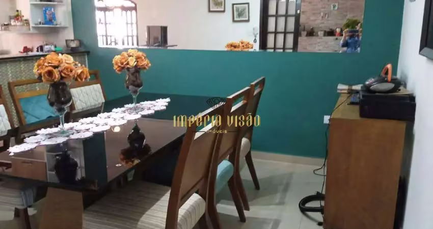 Sobrado com 3 dormitórios à venda no bairro parque santa rosa - suzano-sp.