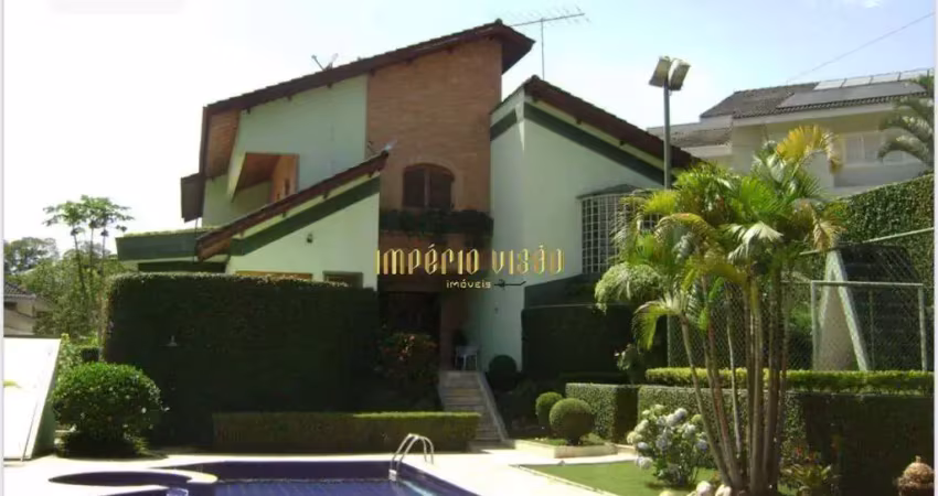 Casa de alto padrão com 5 suítes à venda no condomínio arujá hills - arujá-sp.
