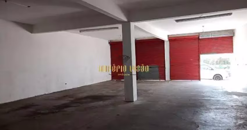 Salão comercial de 200m² para aluguel com vaga de garagem próximo ao shibata e shopping de suzano - sp