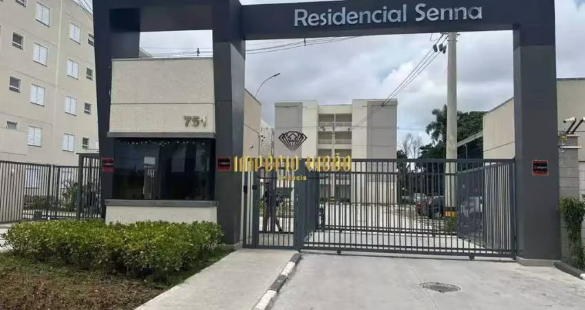 Apartamento para aluguel com 2 dormitórios e 1 vaga de garagem no condomínio residencial senna - parque santa rosa - suzano-sp