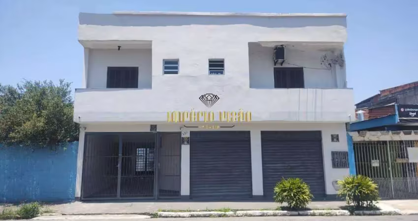 Salão de 41m² com banheiro privativo para locação no bairro da vila amorim - suzano/sp