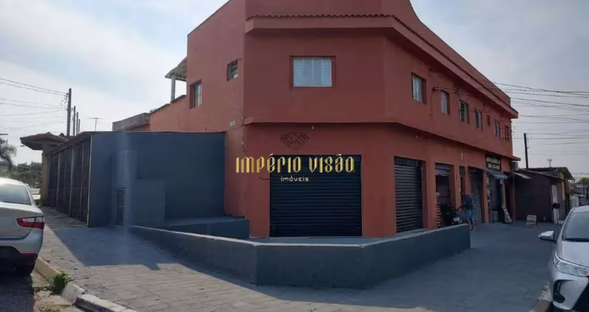 Salão de esquina com 66,58m² para locação no bairro do jardim vitória - suzano/sp