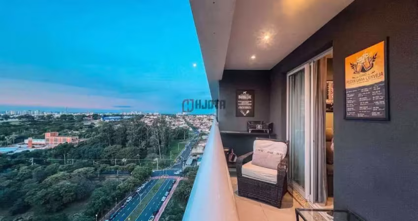 Apartamento (studio) duo jk com 1 dormitório, decoração moderna, 33 m²