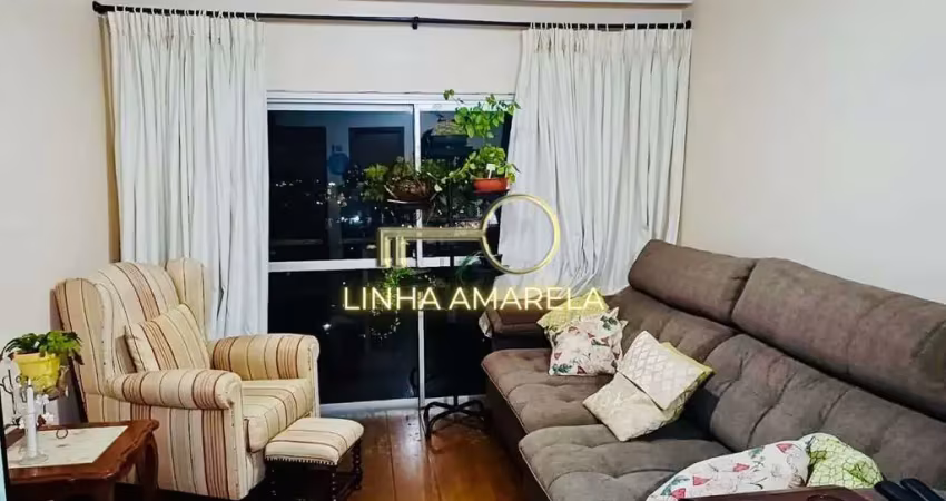 Amplo apartamento de 105m², 3 quartos + escritório, 3 vagas fixas e cobertas.