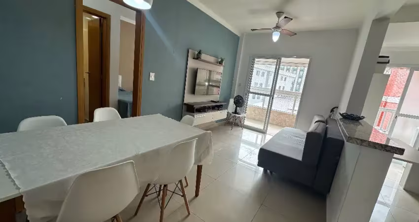 Locação apto mobiliado r$ 3.200 com 1 dormitório (suíte), vista mar e lazer na cobertura – bairro aviação / praia grande